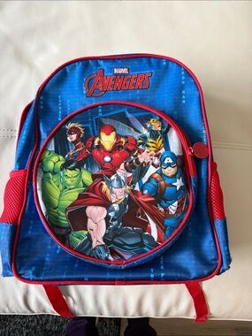 Marvel Avengers Kids Backpack - Blue & Red